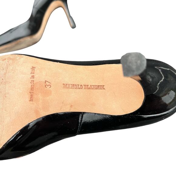 Manolo Blahnik Heels Size 37 - Picture 5 of 6
